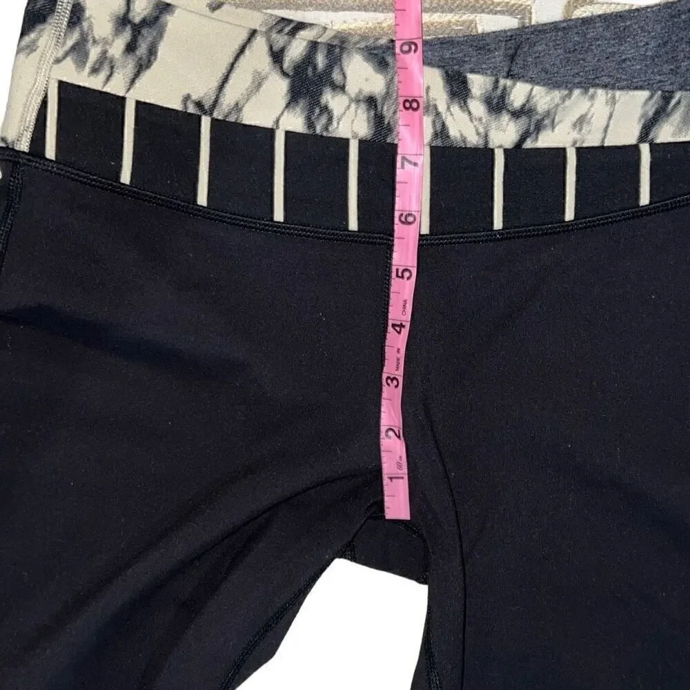 Lululemon Astro Pant Black Heathered Black Great Granite Black Mojave Tan Sz 6